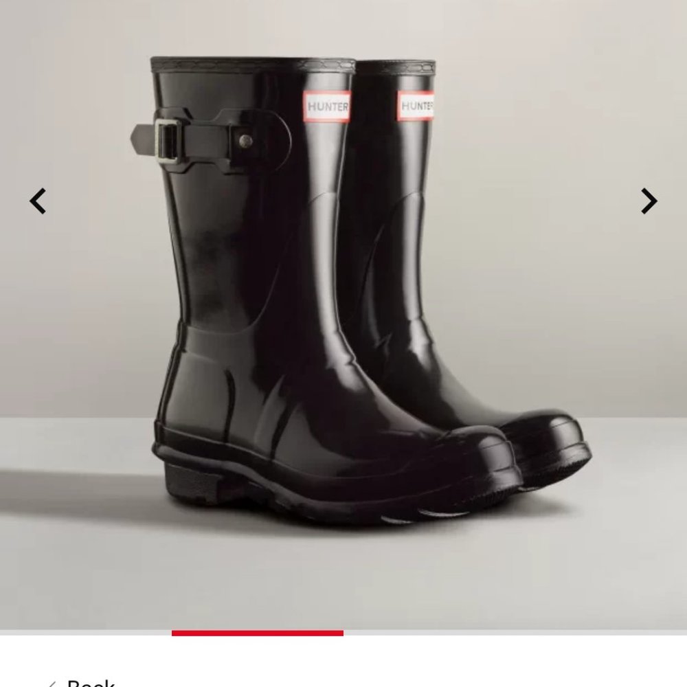 Hunter Women's Original Short Gloss Rain Boots